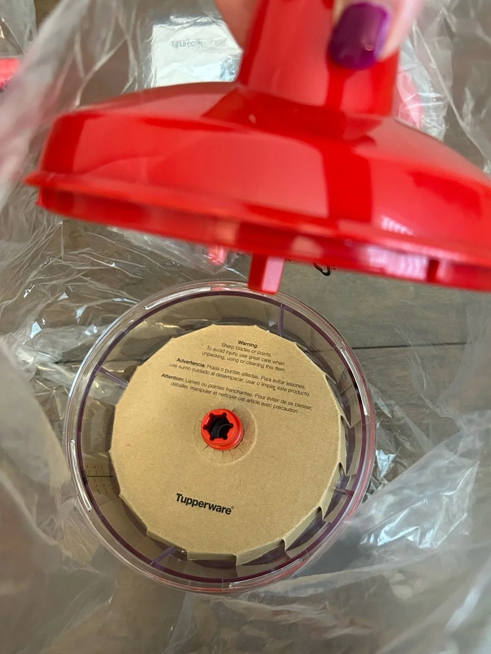 Tupperware new opened